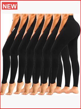 High Waisted Leggings Tummy Control Soft Workout Yoga Pants